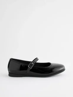 Next Standard Fit (F) Leather Mary Jane School Shoes^ Shoes