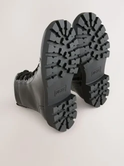 Best Next Standard/Wide Fit Forever Comfort® Lace-Up Boots Black Patent