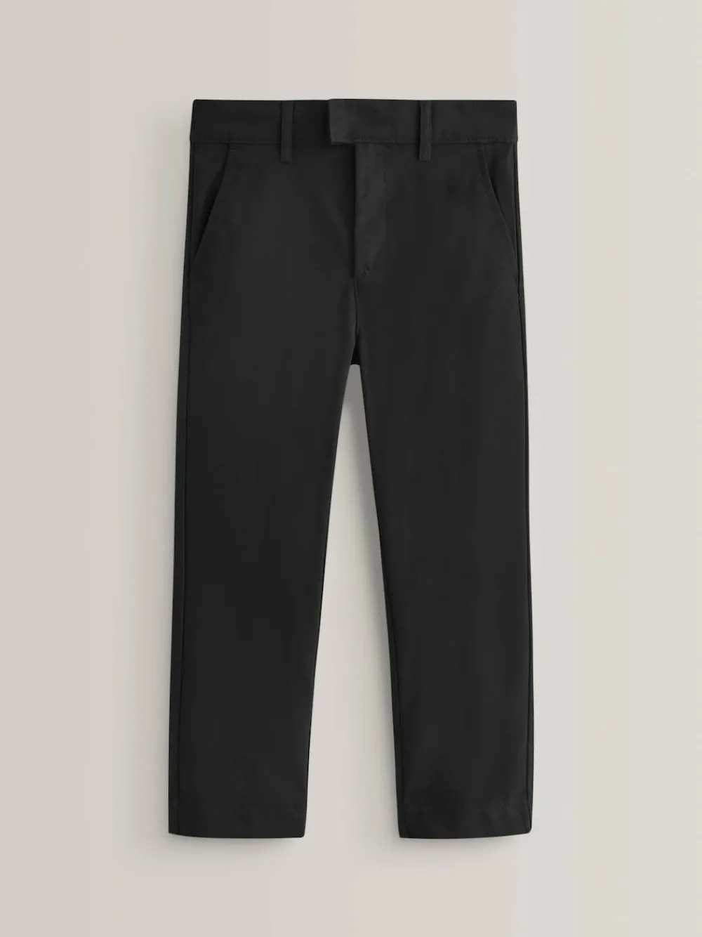 New Next Plus Waist School Formal Stretch Skinny Trousers (3-17yrs) Black