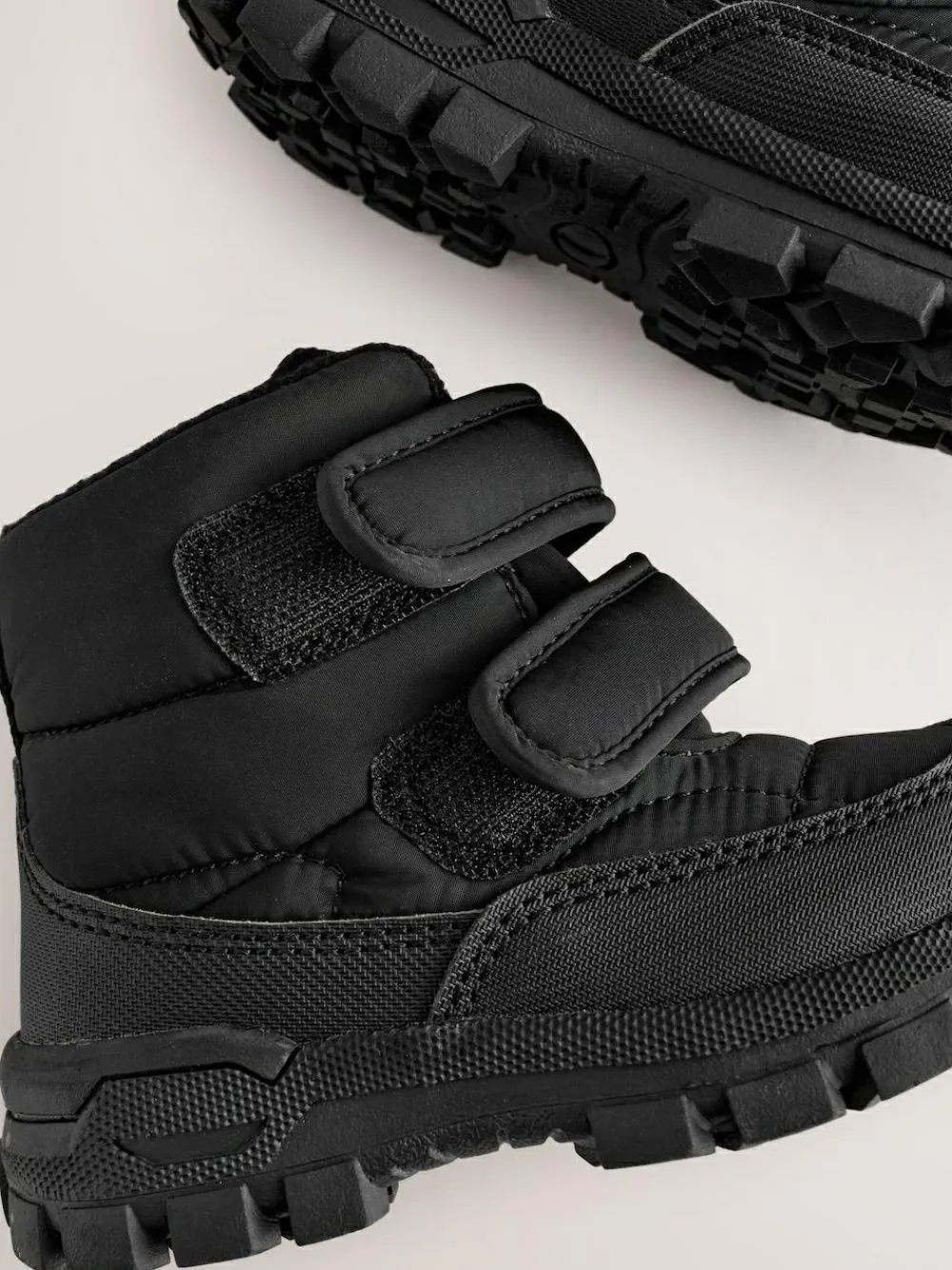 Sale Next Quilted Touch Fastening Boots Black