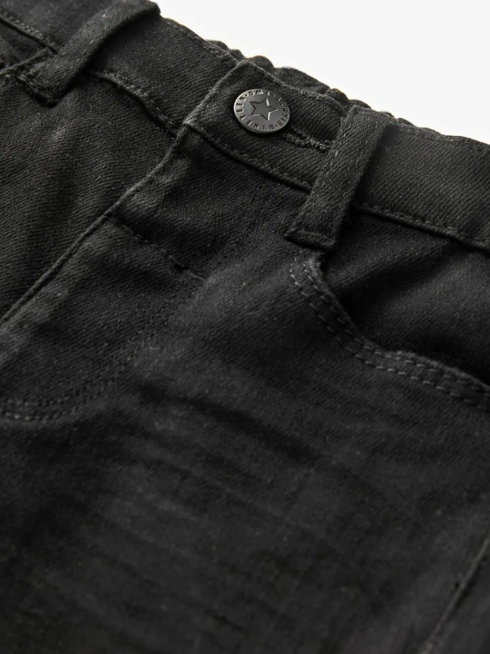 Discount Next Regular Fit Comfort Stretch Jeans (3mths-7yrs) Black