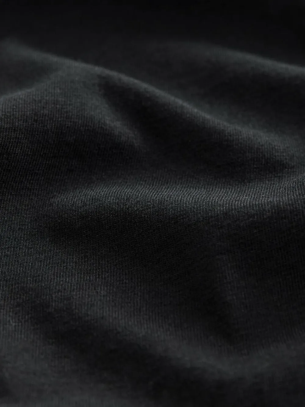 Next Black Regular Fit Essential Cotton T-Shirts 6 Pack^ Nightwear|Tops & T-Shirts