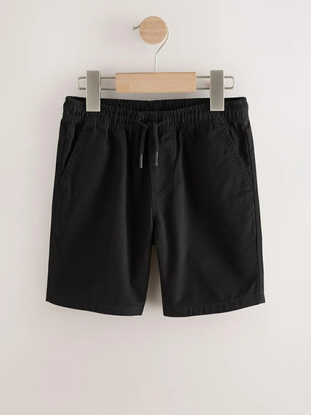 Next Black Regular Fit Shorts (3-16yrs)^BOY Shorts