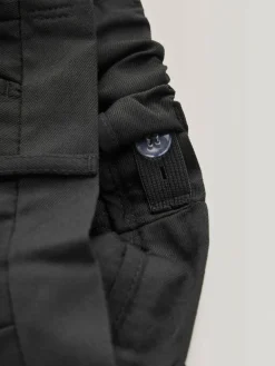 Best Next Regular Leg Pull On Waist School Trousers 2 Pack (3-17yrs) Black