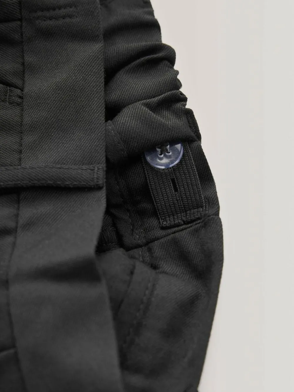 Best Next Regular Leg Pull On Waist School Trousers 2 Pack (3-17yrs) Black