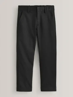 Next Regular Leg School Trousers 2 Pack (3-17yrs)^BOY Pants & Chinos|Tznius Pants