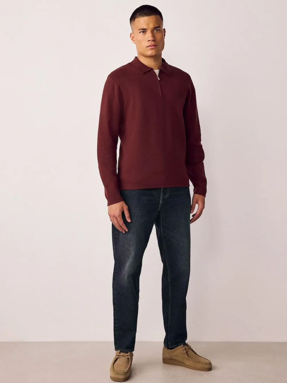 Online Next Black Regular Tapered Fit Vintage Wash Denim Jeans