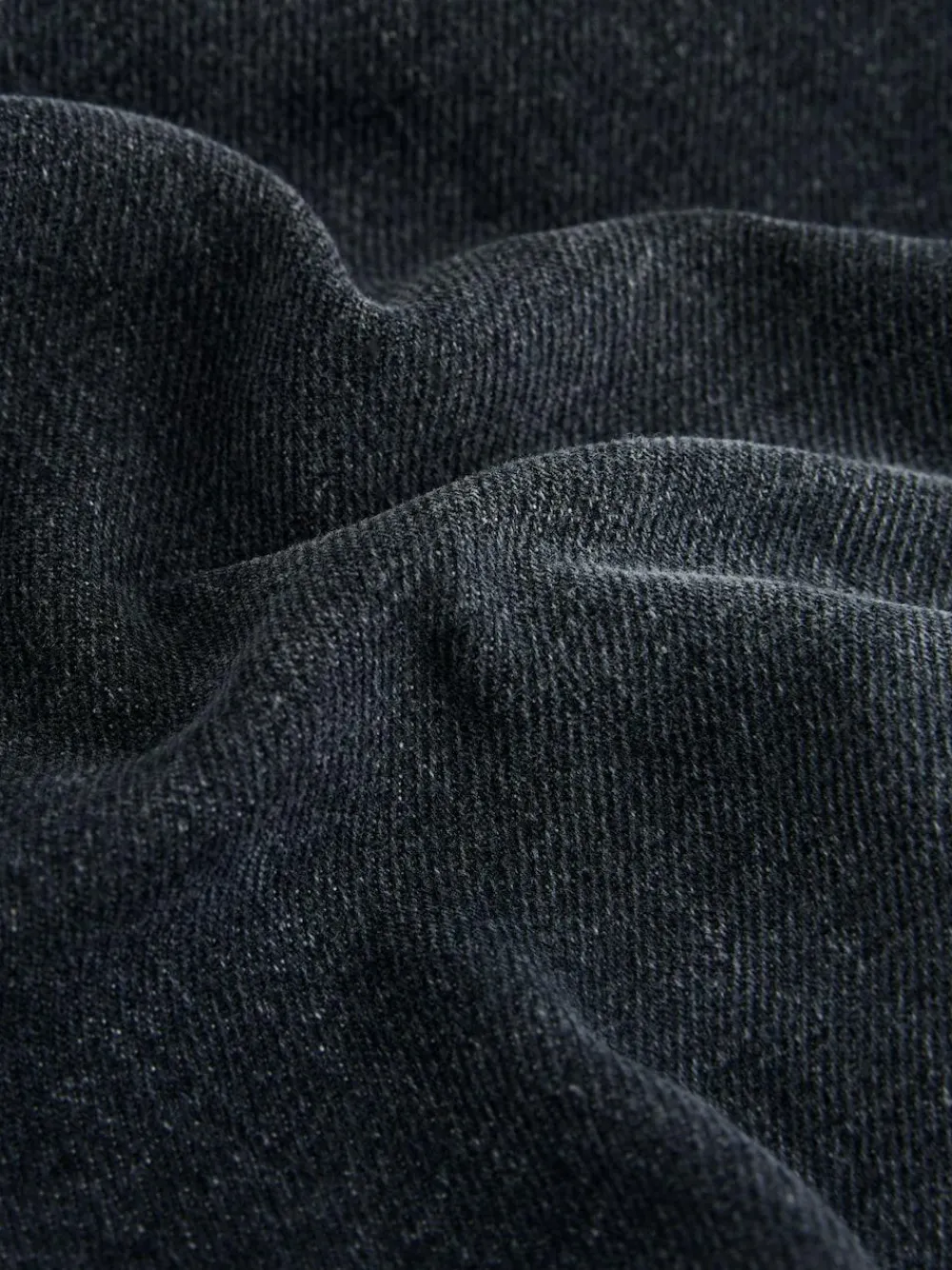 Online Next Black Regular Tapered Fit Vintage Wash Denim Jeans