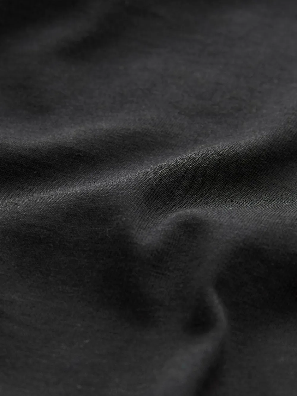 Next Black Relaxed Fit Essential Crew Neck Cotton T-Shirt^ Tops & T-Shirts