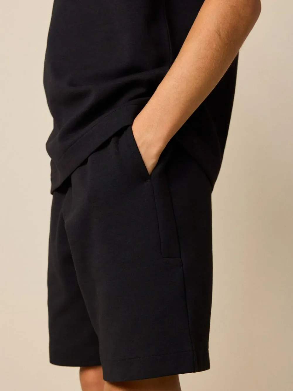 Next Relaxed Fit Heavyweight T-Shirt and Shorts Set (3-16yrs)^BOY Tops|Shorts