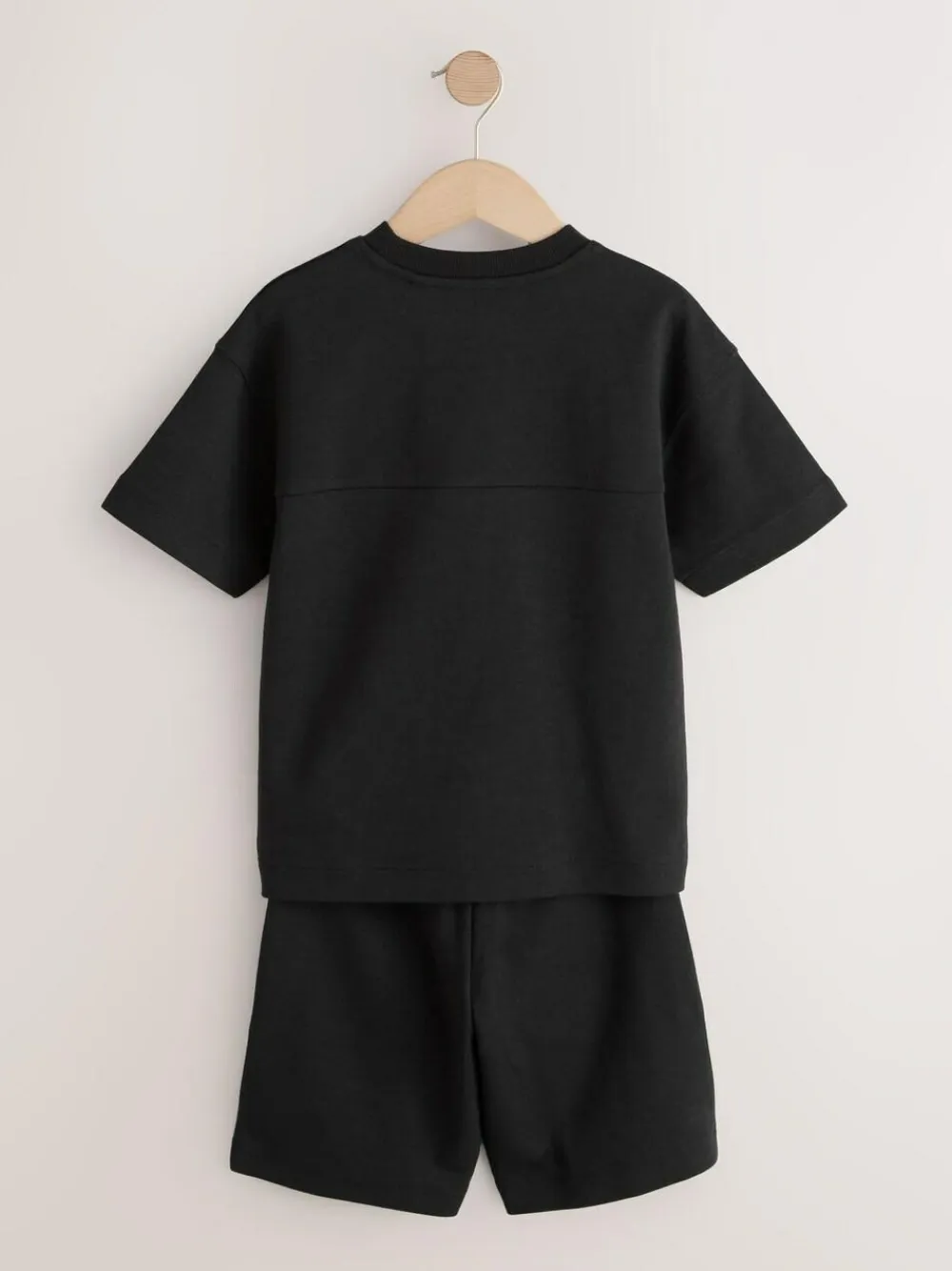 Next Relaxed Fit Heavyweight T-Shirt and Shorts Set (3-16yrs)^BOY Tops|Shorts
