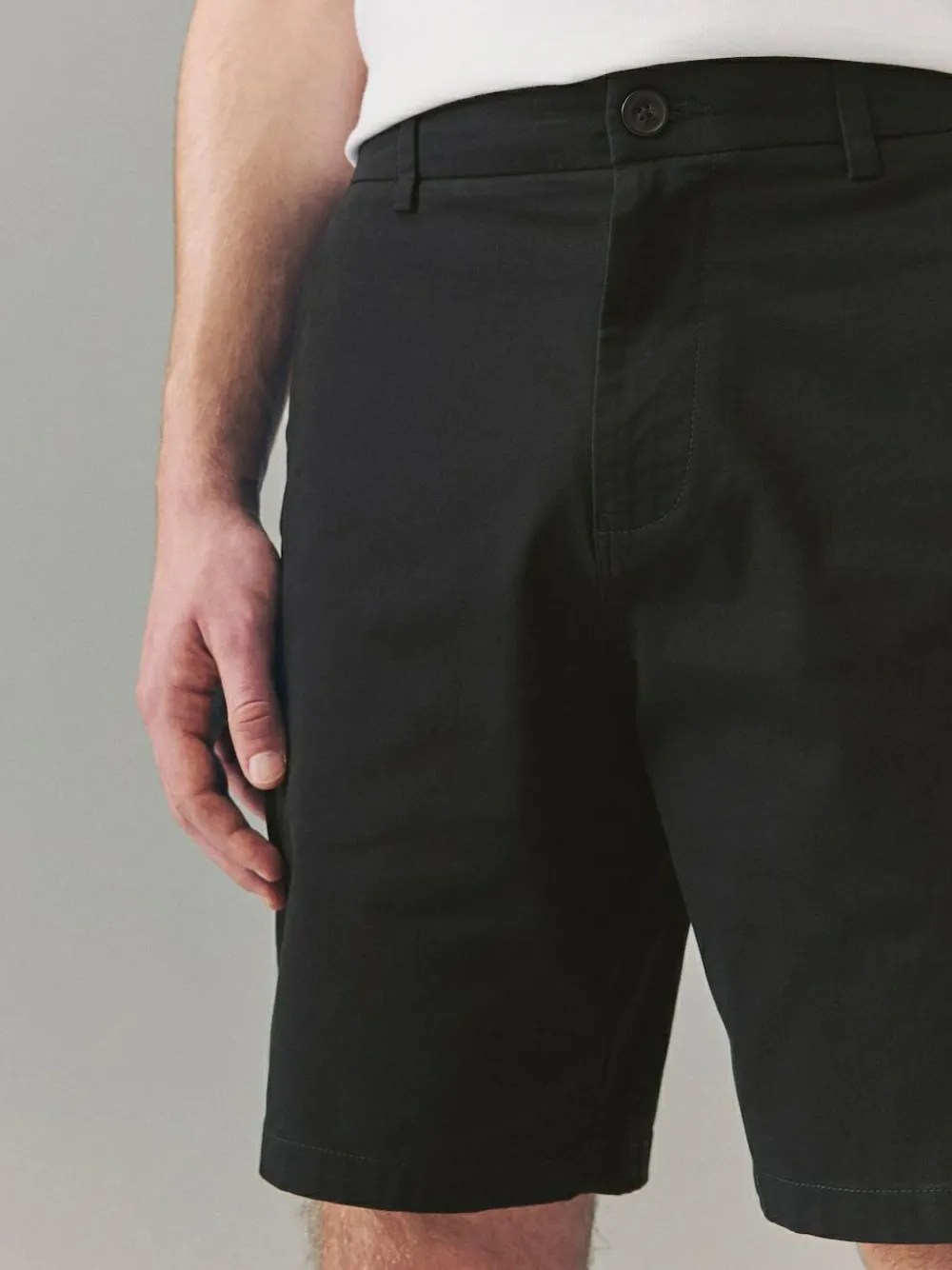 Next Relaxed Fit Stretch Chinos Shorts^ Shorts