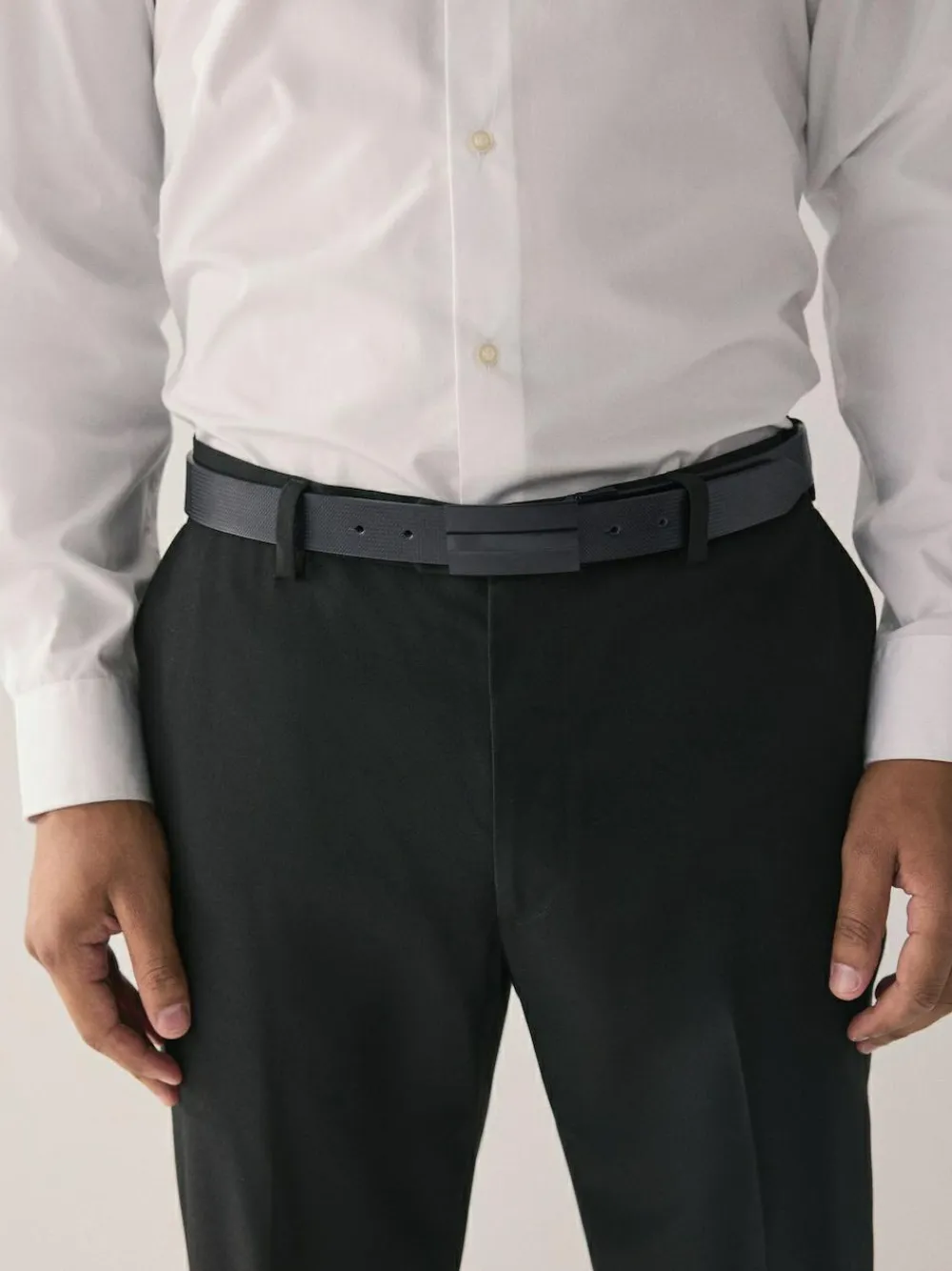 Next Black Reversible Plaque Belt^ Belts & Braces
