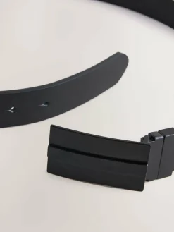 Next Black Reversible Plaque Belt^ Belts & Braces
