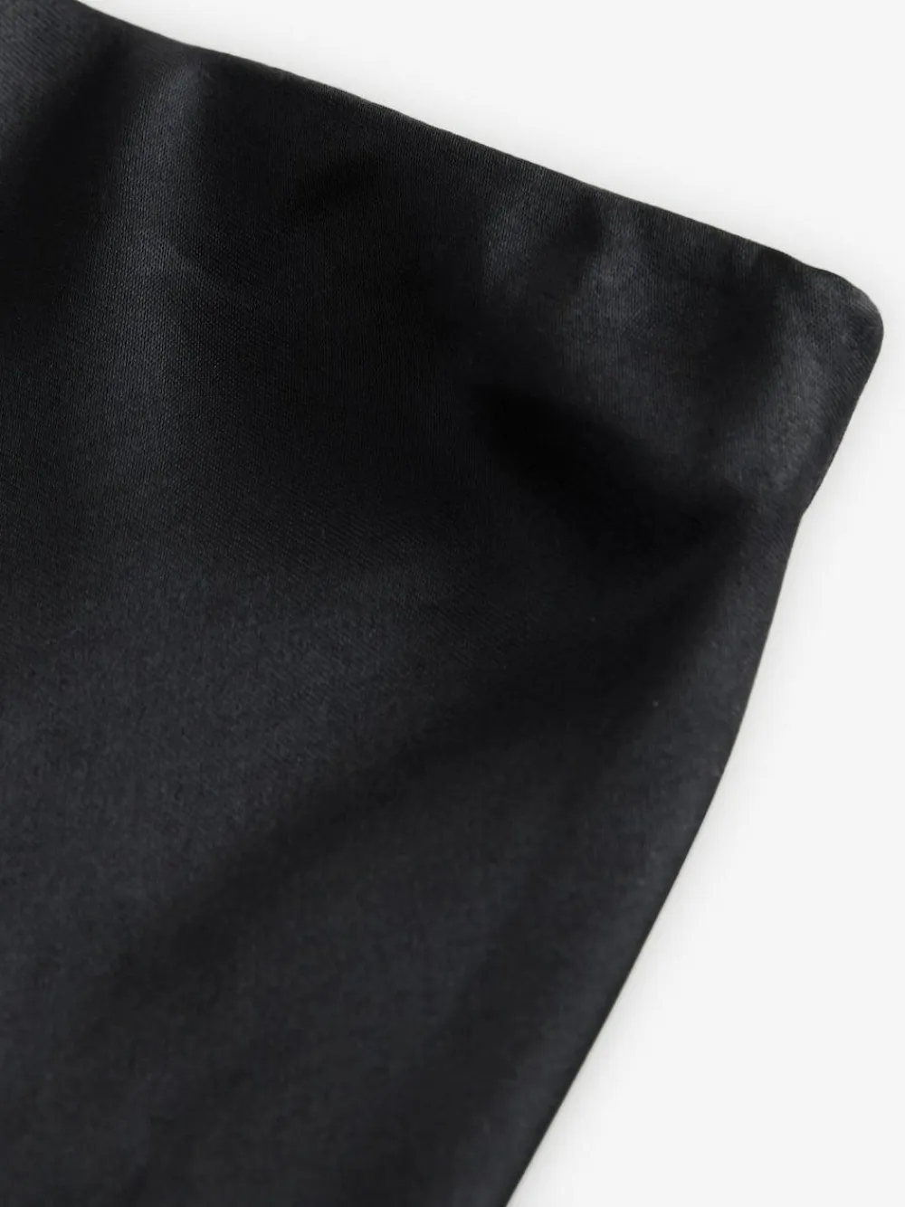 Next Black Satin Midi Skirt^Women Skirts