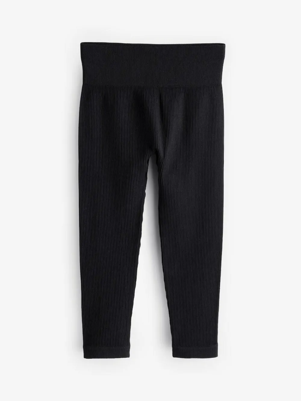 Next Black Seamless Ribbed High Waist Leggings (3-16yrs)^ Pants & Leggings|Pants & Leggings