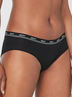 Next Short Cotton Logo Knickers 4 Pack^Women All Lingerie|Panties