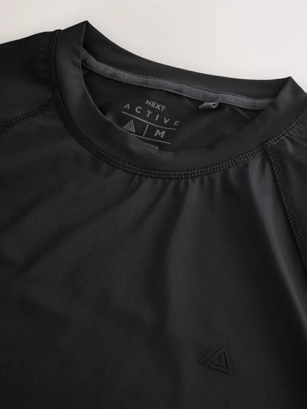 Clearance Next Black Short Sleeve Tee Active Thermal Base Layer