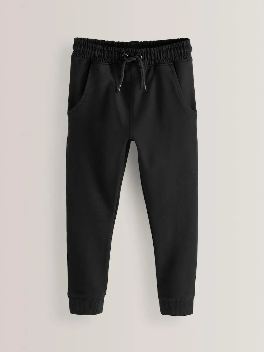 New Next Skinny Fit Joggers 2 Pack (3-16yrs) Black