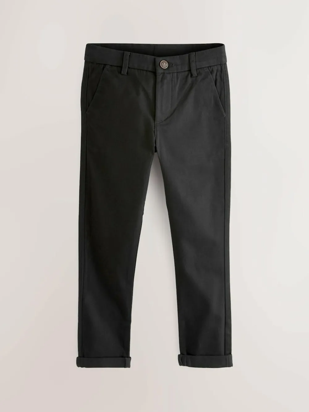 Discount Next Black Skinny Fit Stretch Chino Trousers (3-17yrs)