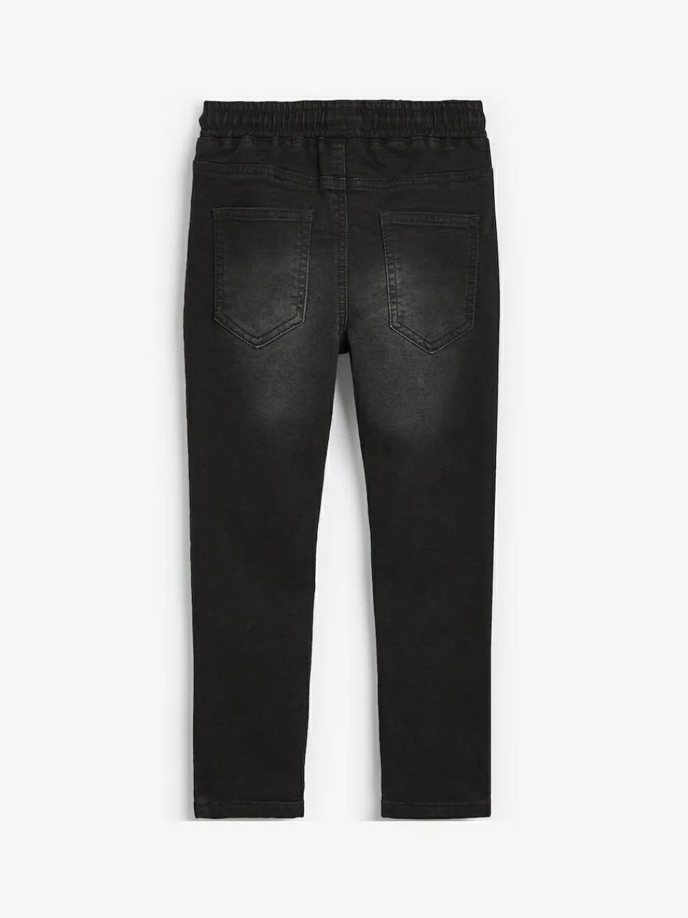 Best Next Skinny Fit Stretch Elasticated Waist Jeans (3-16yrs) Black