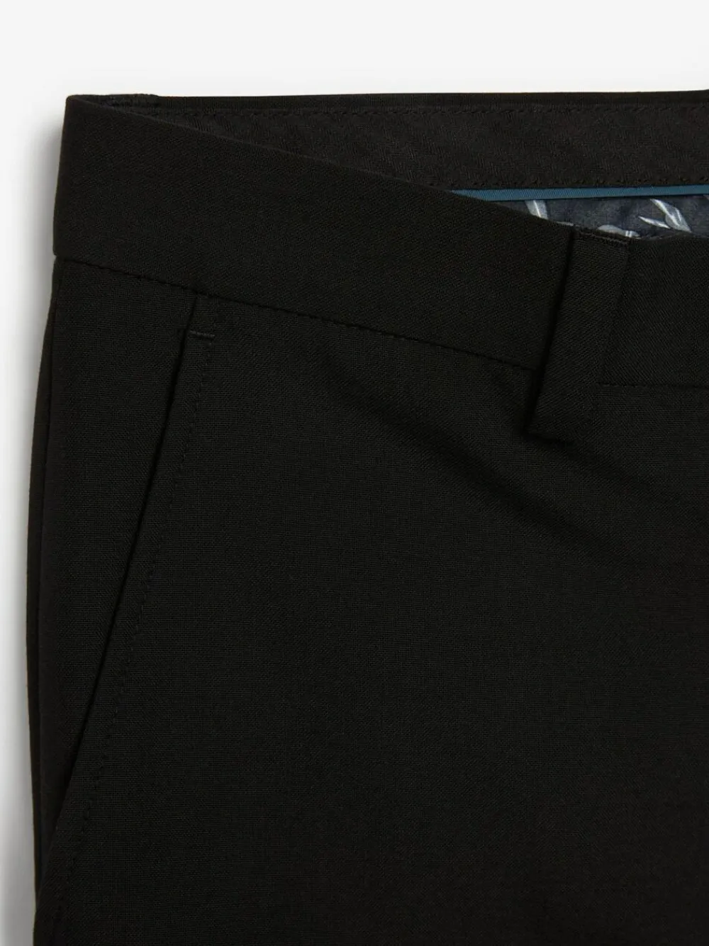 Best Next Skinny Fit Suit Trousers Black