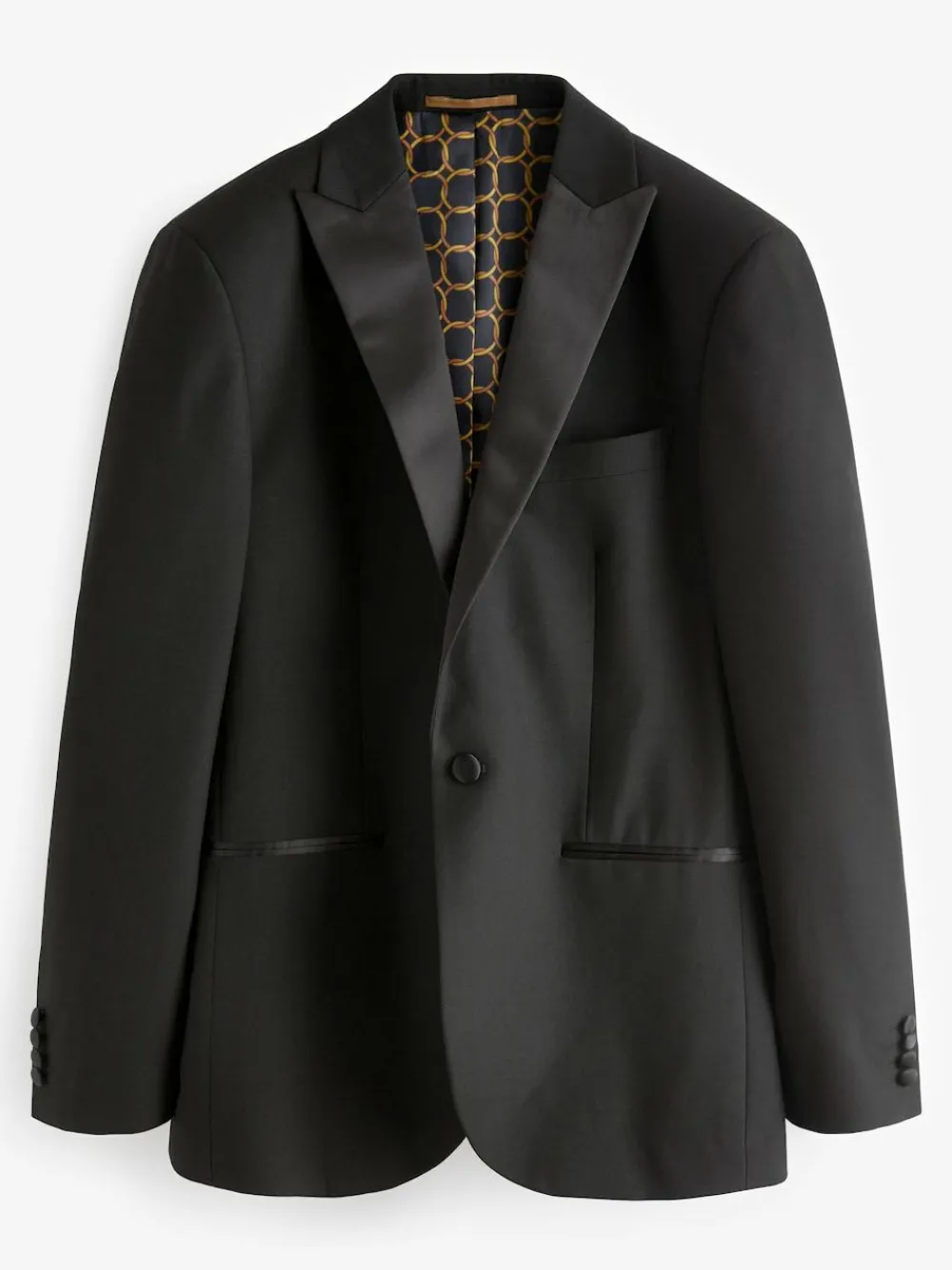 Next Black Skinny Fit Tuxedo Suit Jacket^ Blazers & Formal Jackets|Black Suits
