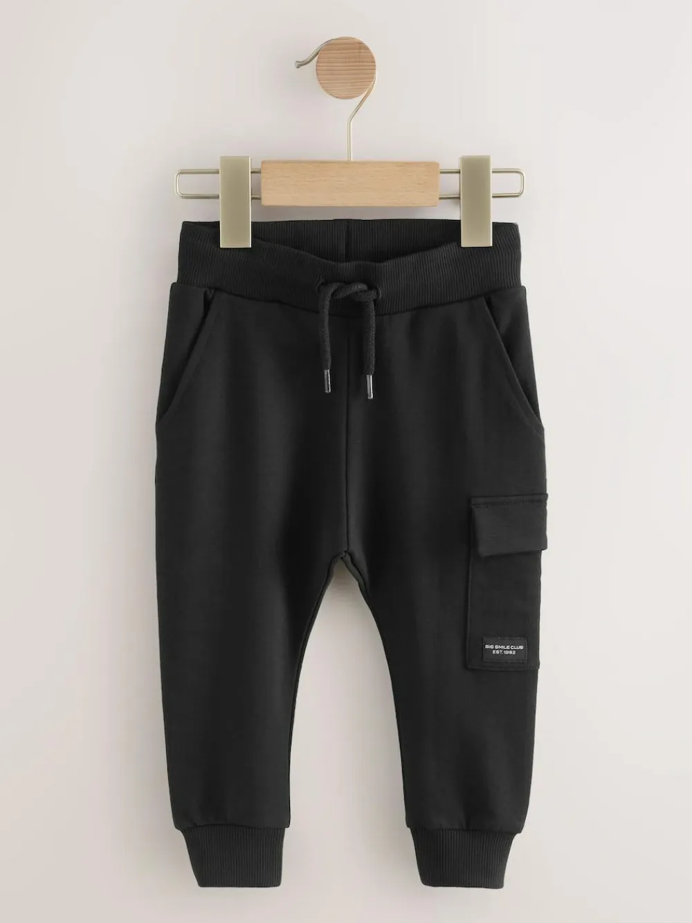 Online Next Black Skinny Utility Joggers (3mths-7yrs)