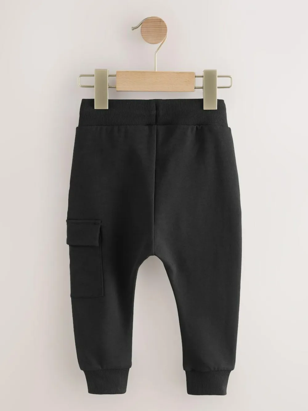 Online Next Black Skinny Utility Joggers (3mths-7yrs)