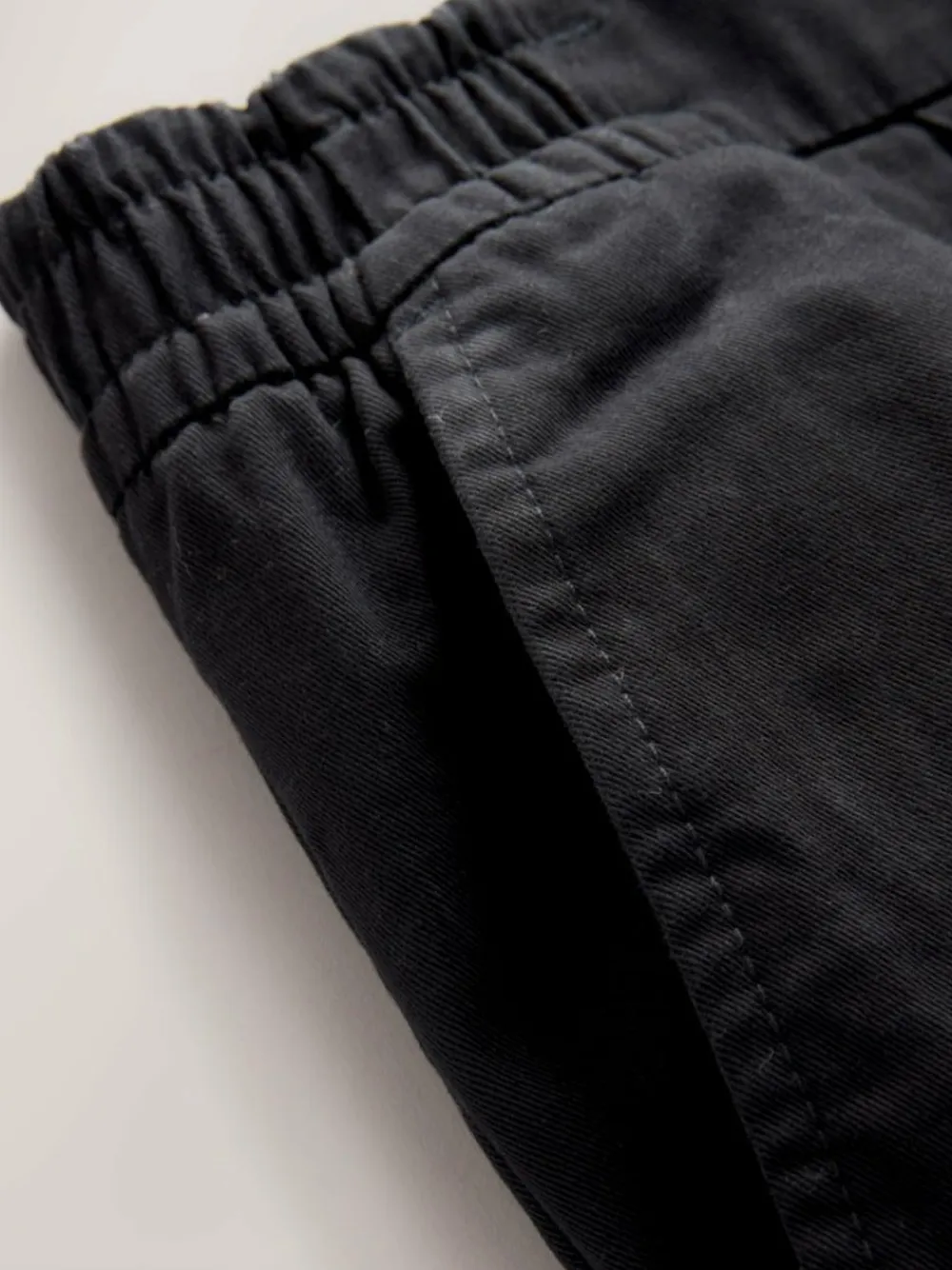 Next Slim Fit Pleated Stretch Chinos Trousers With Elasticated Waist^ Pants & Chinos