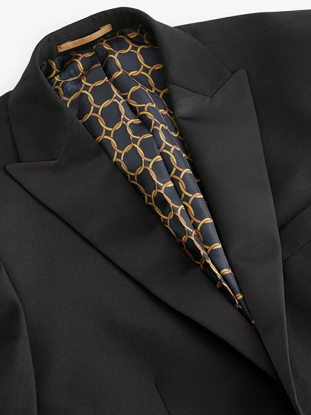 Best Next Slim Fit Tuxedo Suit Jacket Black