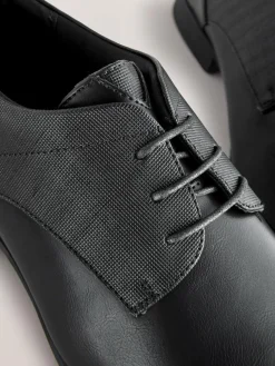 Outlet Next Standard Fit Derby Lace-Up Shoes Black