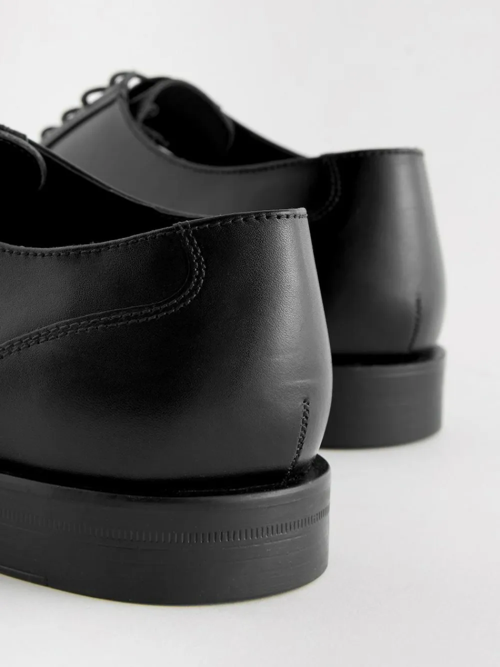Next Black Standard Fit Leather Oxford Toecap Shoes^ Occasionwear|Shoes