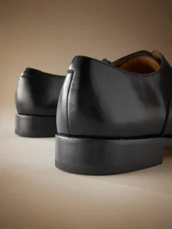 Next Standard Fit Signature Leather Sole Oxford Toe Cap Shoes^ Shoes