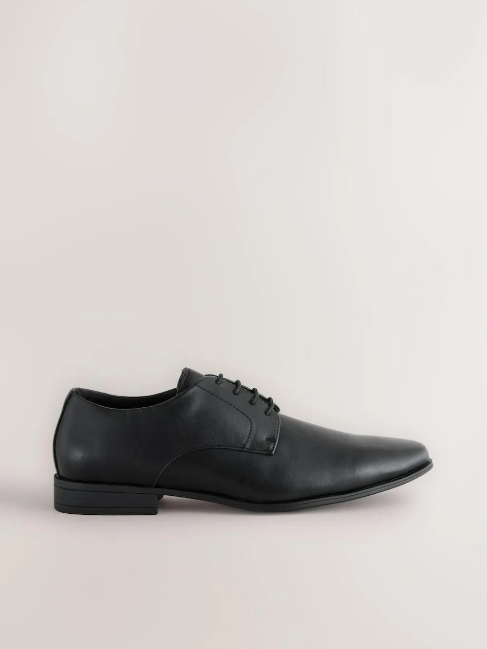 Best Next Standard Fit Slim Square Derby Shoes Black