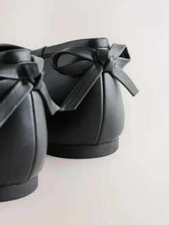 Hot Next Standard/Wide Fit Ballerina Shoes Black