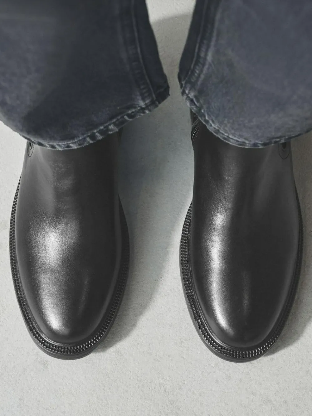 Clearance Next Standard/Wide Fit Buckled Chelsea Boots Black