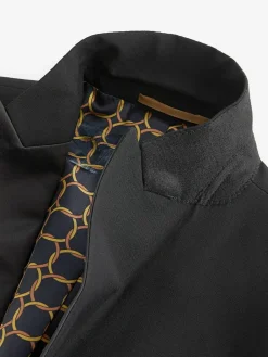 Next Black Tailored Fit Tuxedo Suit Jacket^ Blazers & Formal Jackets|Black Suits