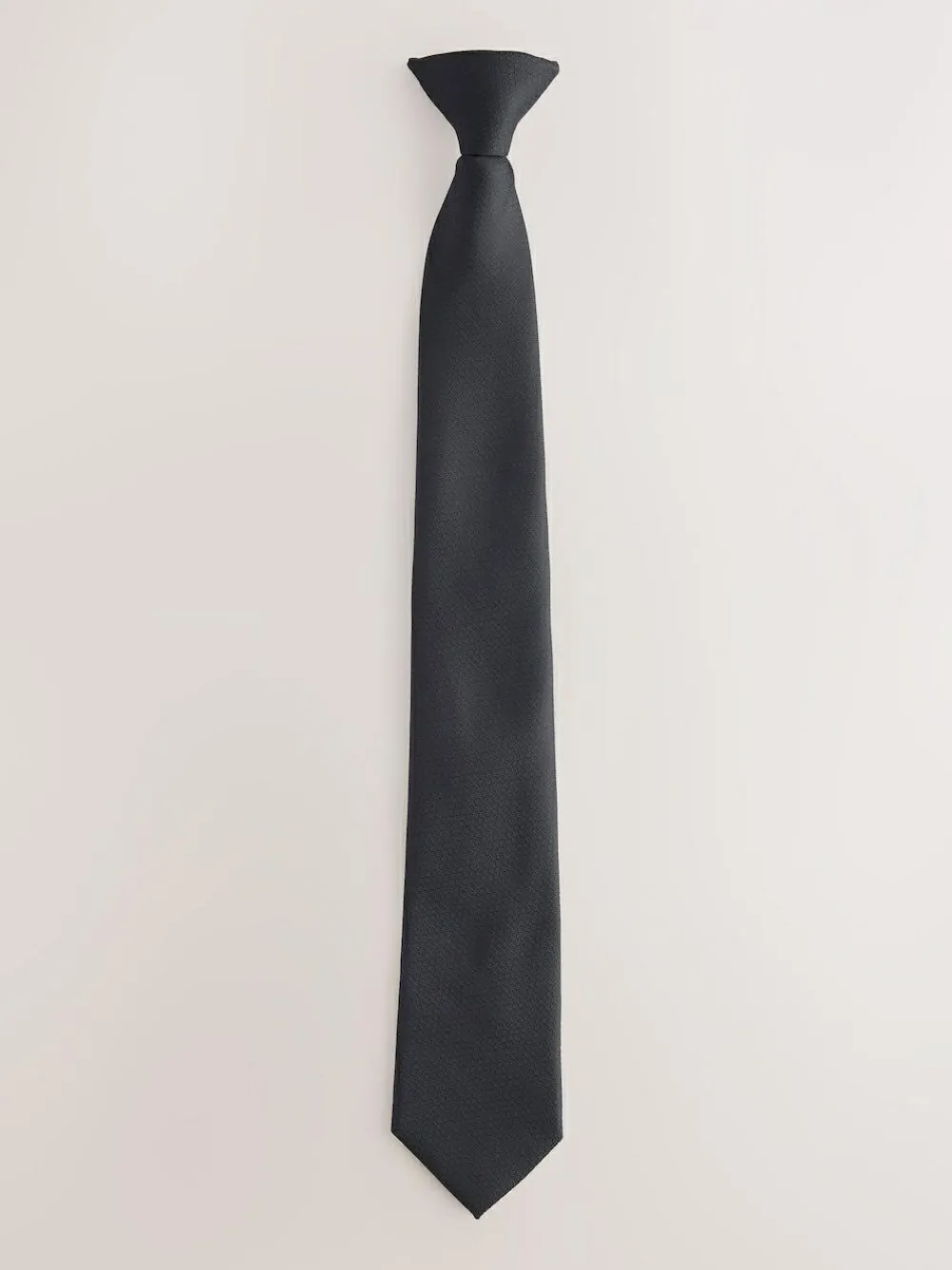 Next Black Textured Tie