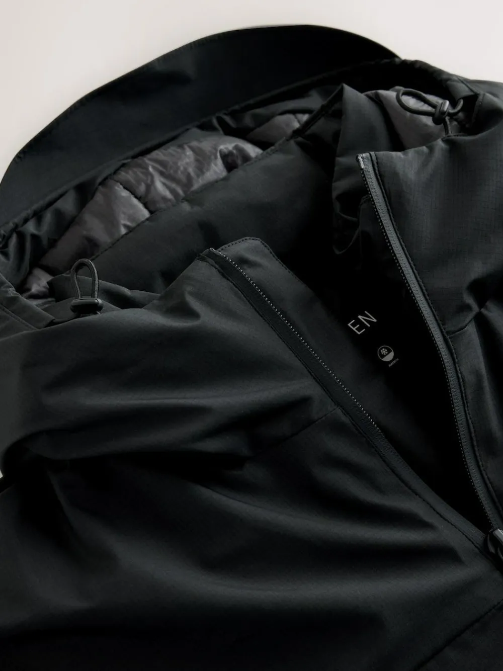 Sale Next ThermoGen Shower Resistant Wadded Jacket Black