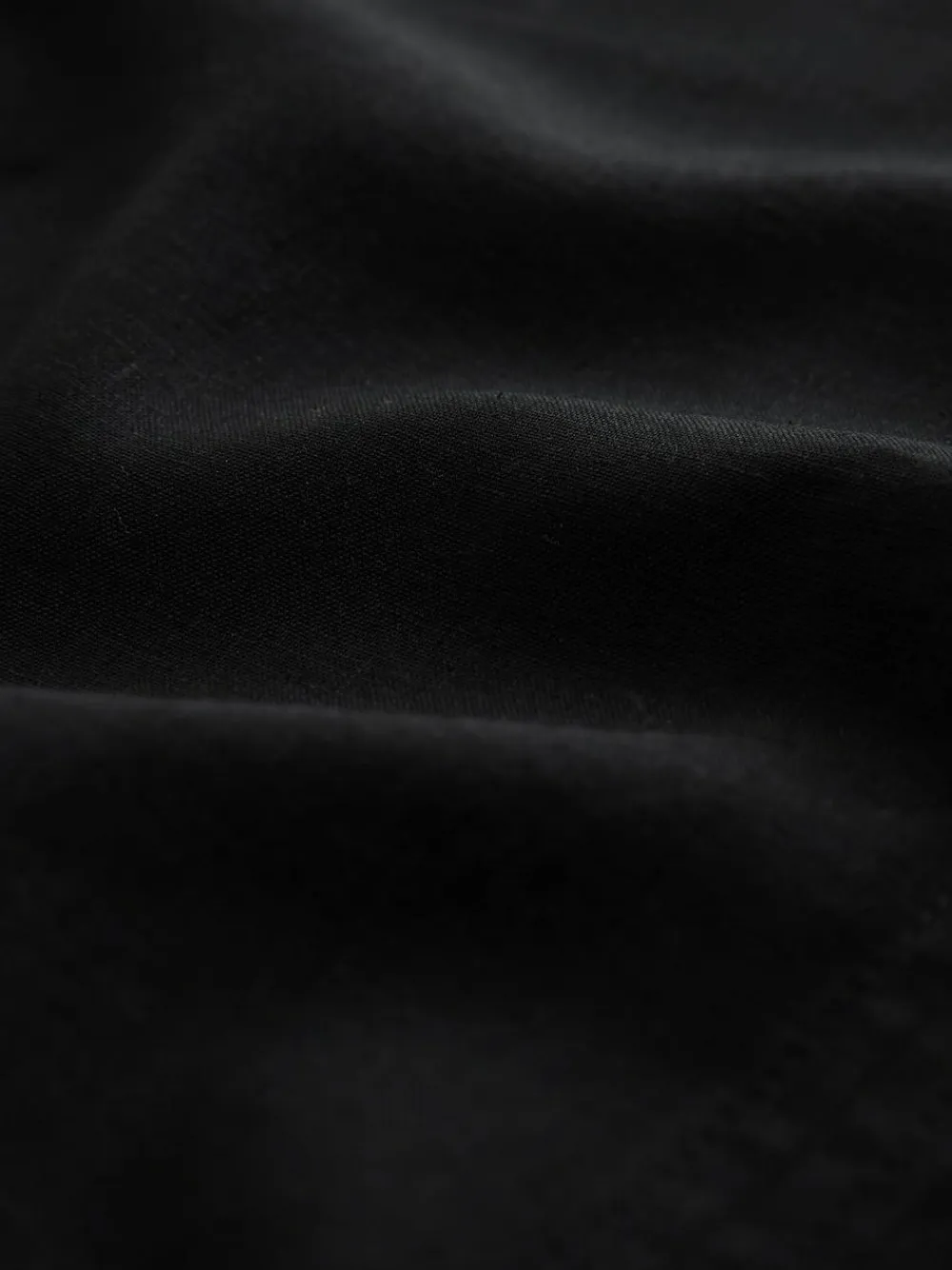 Online Next Black T-Shirt With Linen
