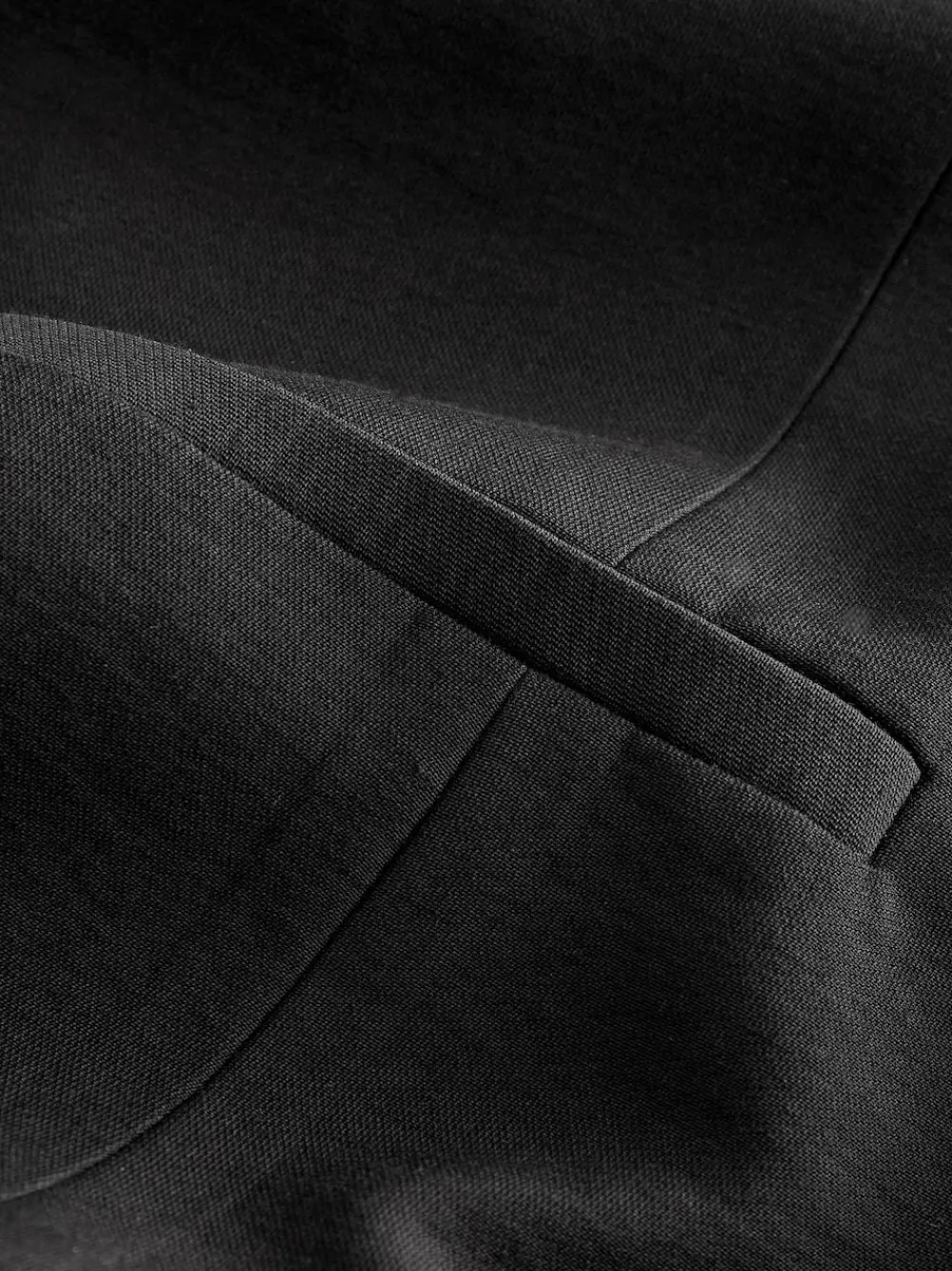 Next Black V-Neck Waistcoat with Button Detail^Women Suits & Tailoring