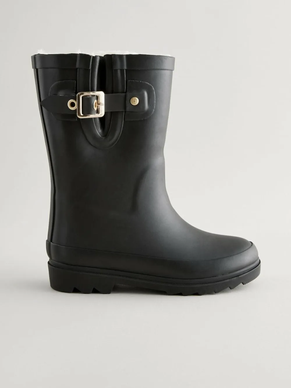 Next Warm Lined Buckle Wellies^BOY School Shoes|Boys Shoes