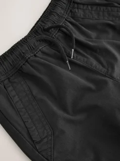 Outlet Next Wide Fit Woven Cargo Trousers (3-16yrs) Black