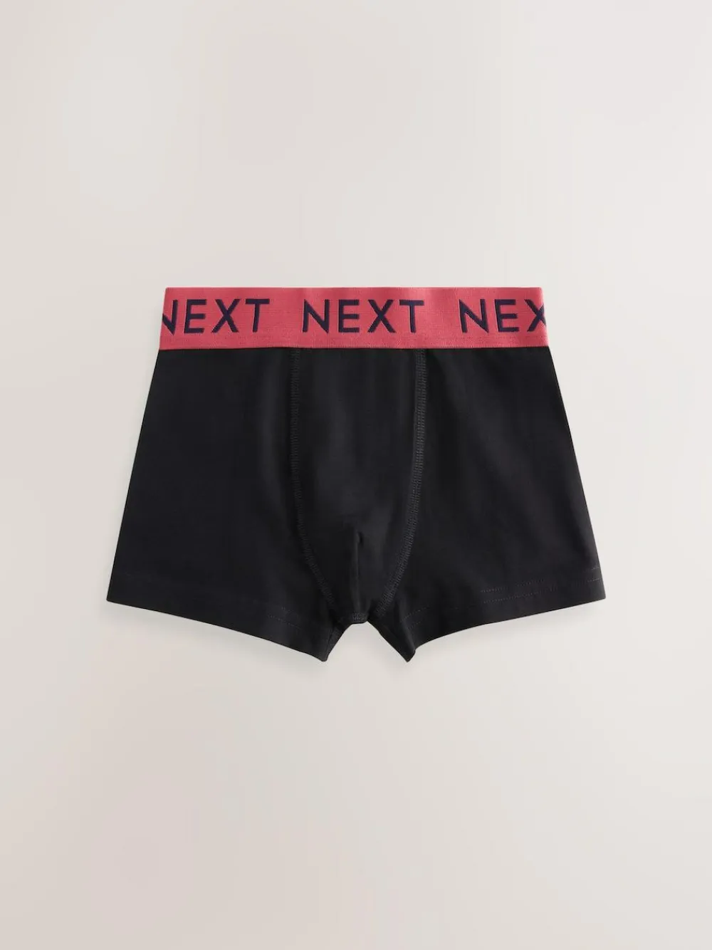 Online Next Black with Varsity Waistband Trunks 5 Pack (1.5-16yrs)