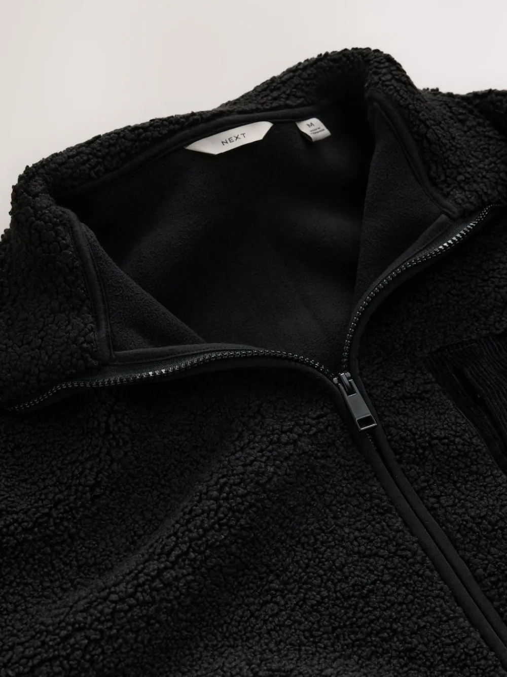 Next Zip Through Funnel Borg Fleece^ Sweatshirts & Hoodies|Sweatshirts & Hoodies