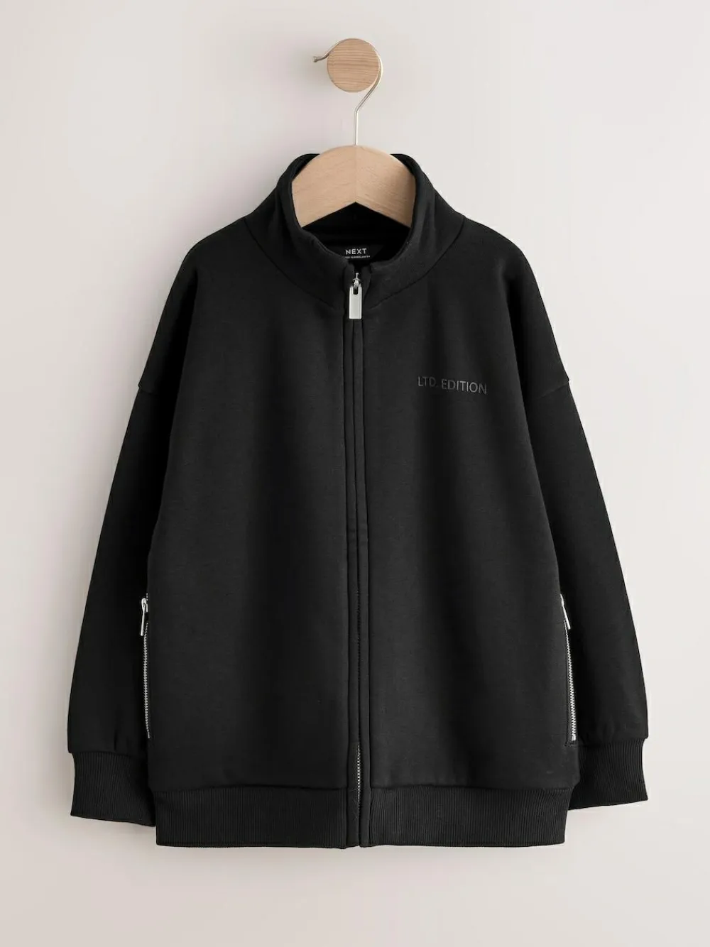Next Zip Through Funnel Neck Sweater (3-16yrs)^BOY Sweatshirts & Hoodies
