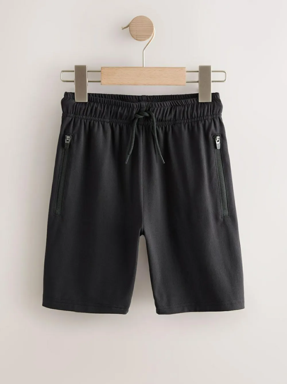 Sale Next Light Weight Sports Shorts 2 Pack (3-17yrs) Black/Black