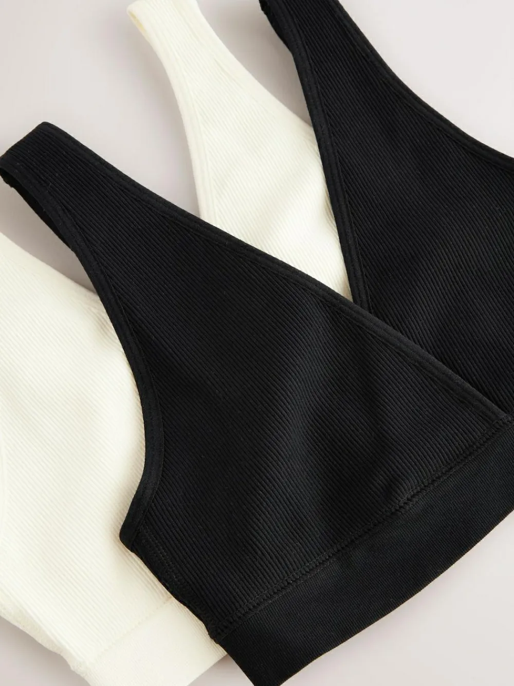 Next Black/Cream Seamless Non Wire Nursing Ultimate Comfort Bras 2 Pack^Women Bras|All Lingerie