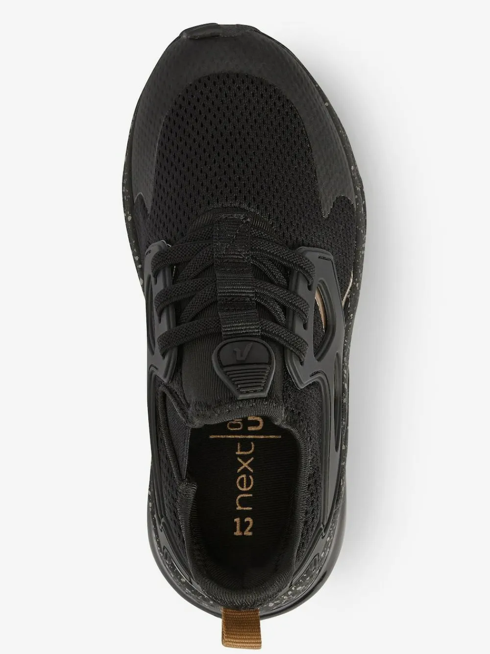 Next Standard Fit (F) Elastic Lace Trainers^BOY School Shoes|Boys Shoes
